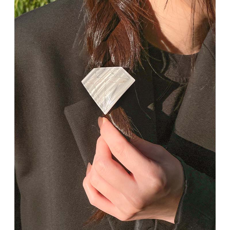 Diamond Side Hair Clip