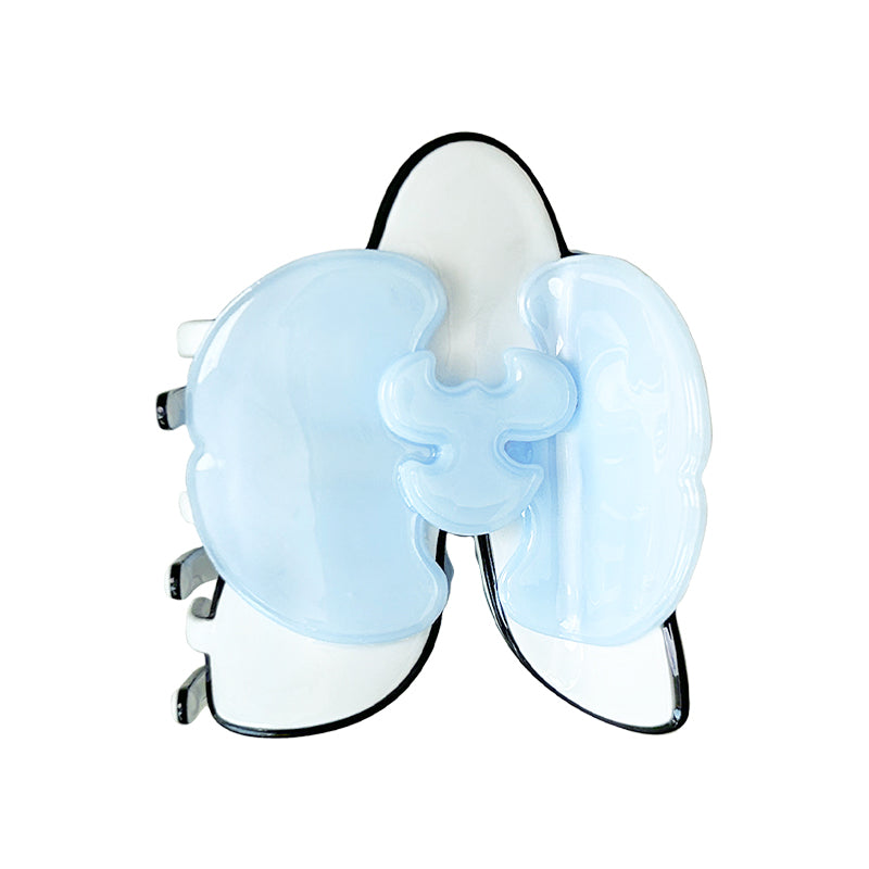 Orchid Multi-Layer 3D Hair Claw