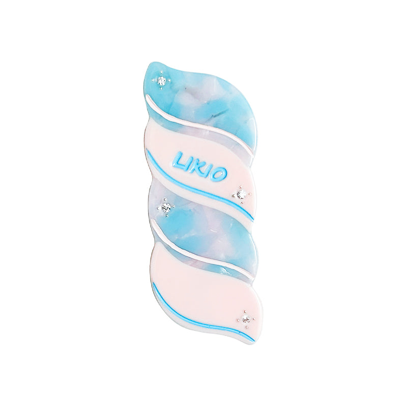 Cotton Candy Twist Hair Clip