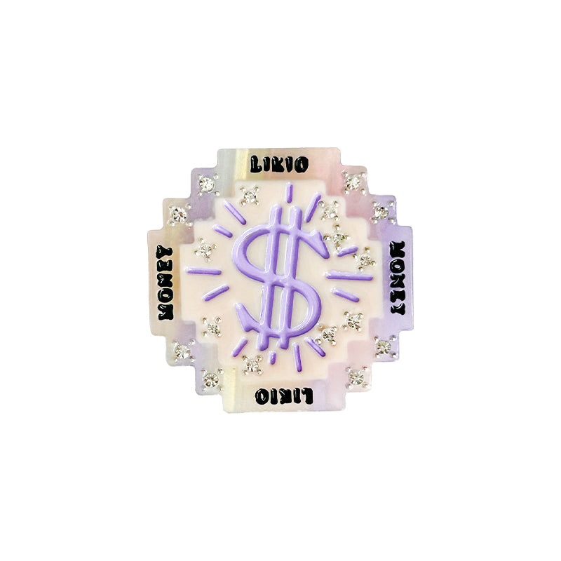 Gold Coin Hair Clip