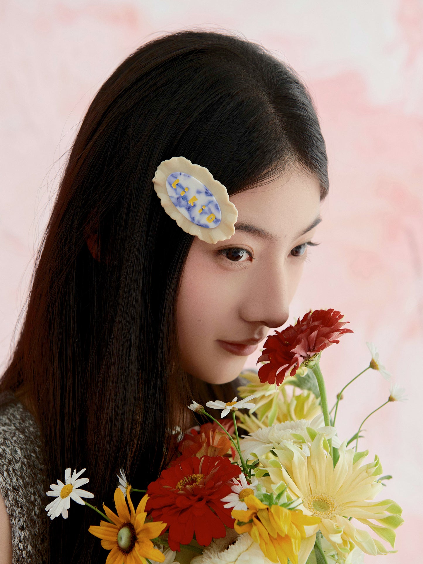 Likio x Xiaoxiao – 3D Lace Icing Shell Hair Clip