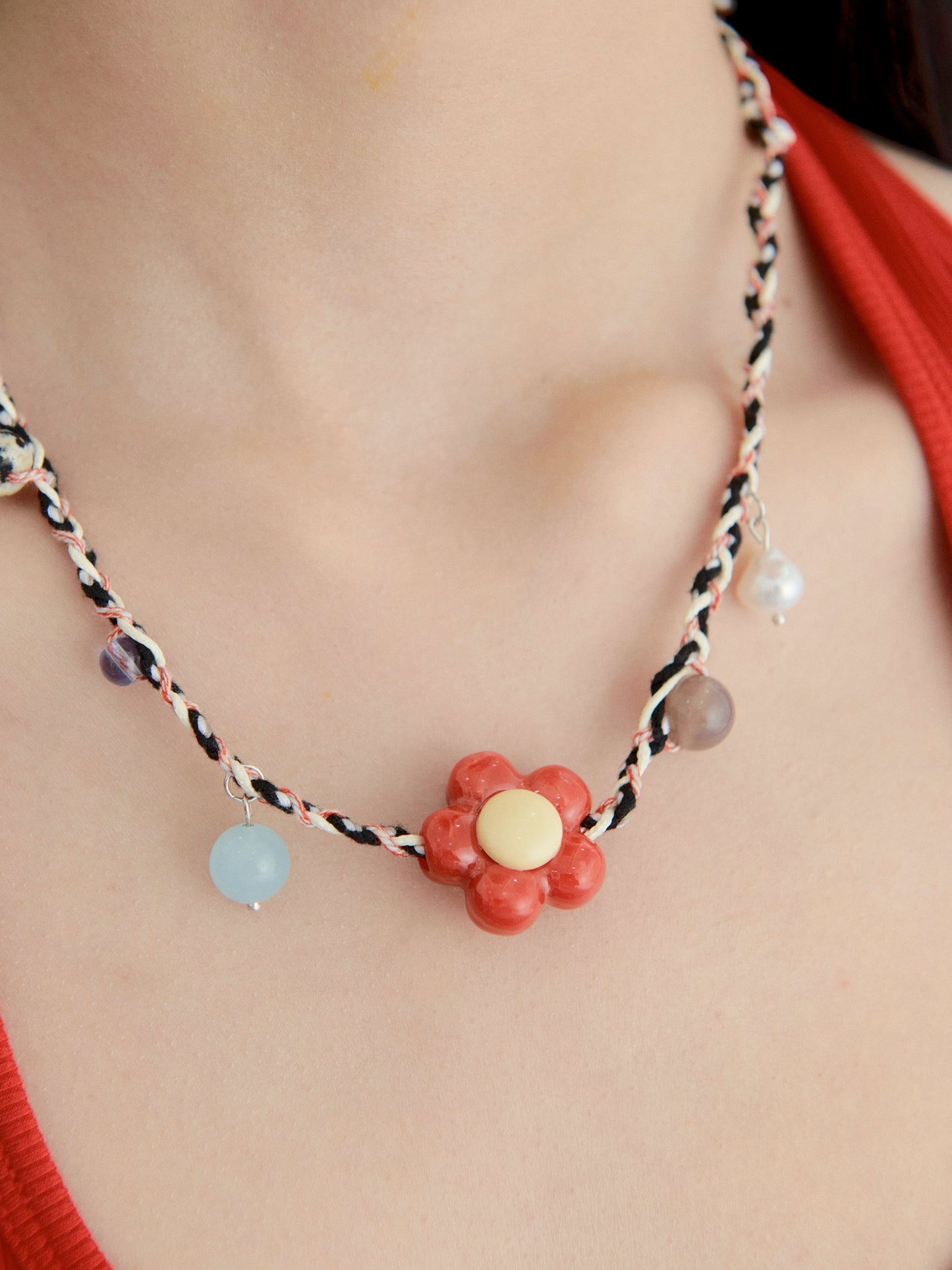 Likio x Xiaoxiao – Vacation-Inspired Handwoven Necklace with Beads