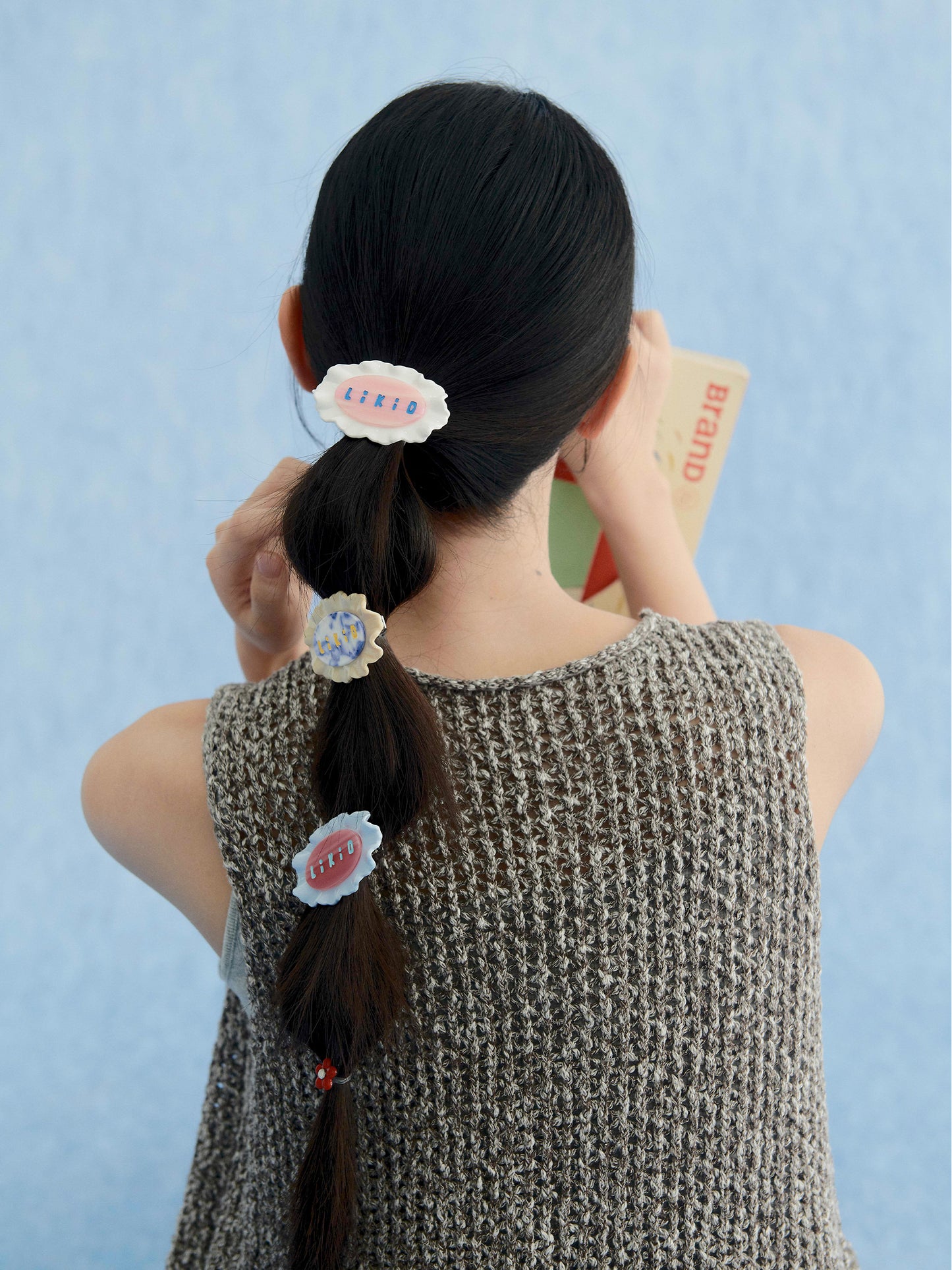 Likio x Xiaoxiao – 3D Lace Icing Shell Hair Clip