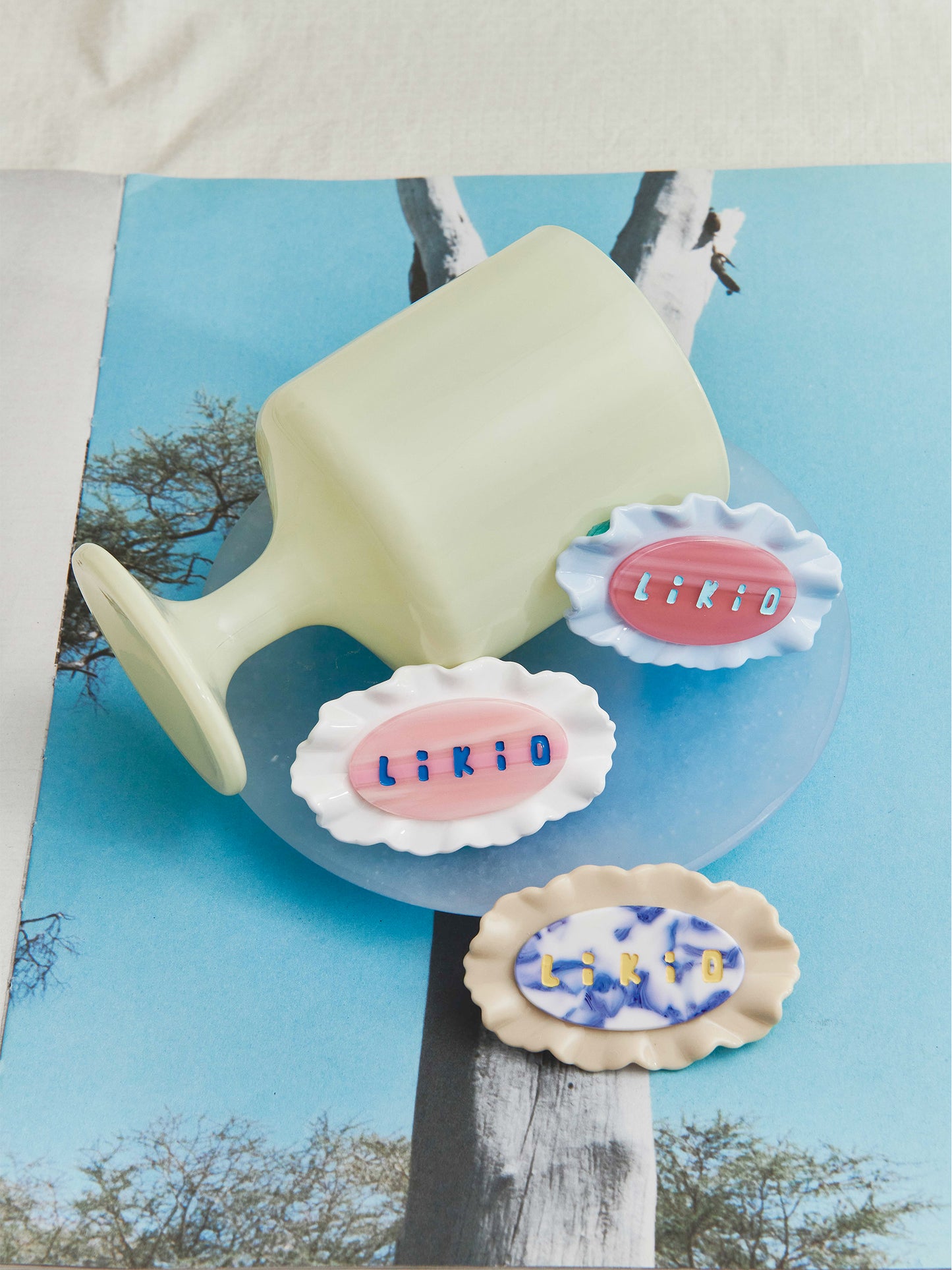 Likio x Xiaoxiao – 3D Lace Icing Shell Hair Clip