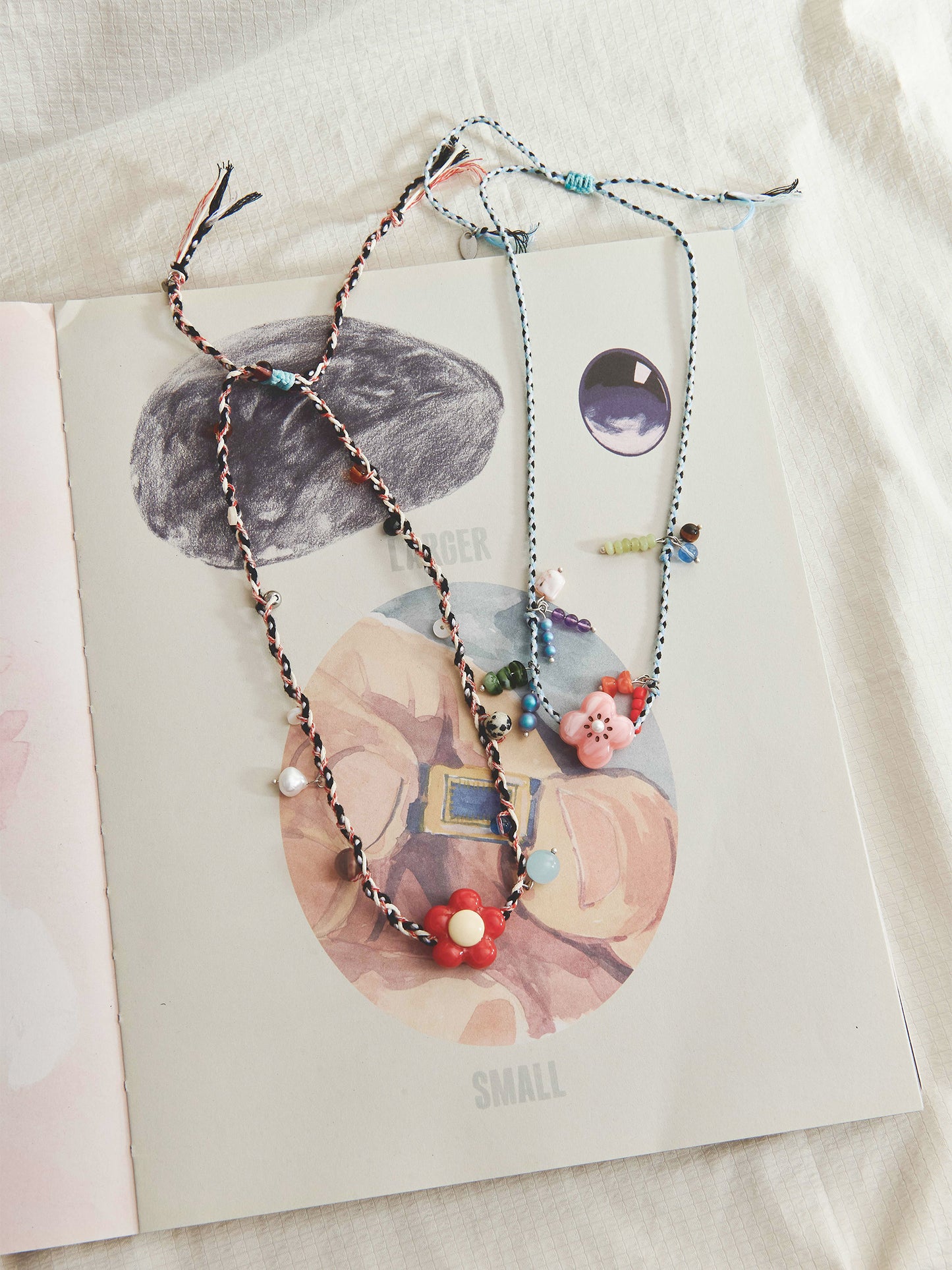 Likio x Xiaoxiao – Vacation-Inspired Handwoven Necklace with Beads