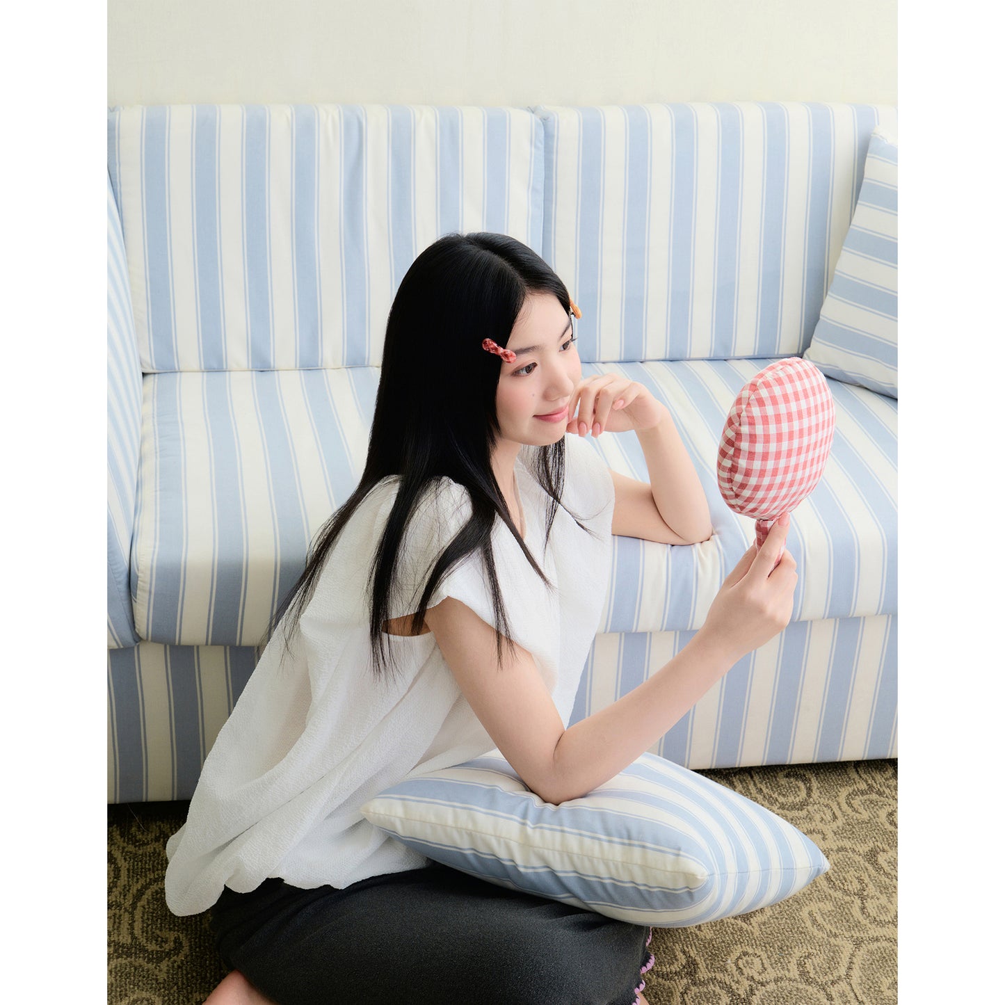 Puffed Ribbon Bow Hair Claw
