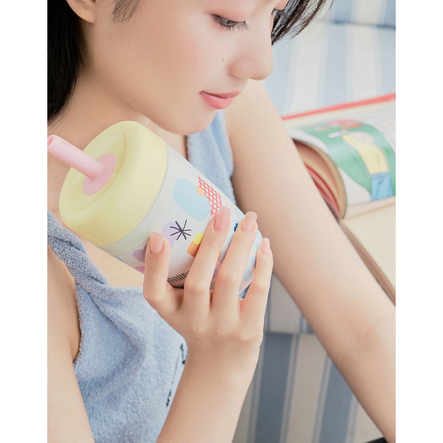 Polka Diary Colorful Doodle Tumblers