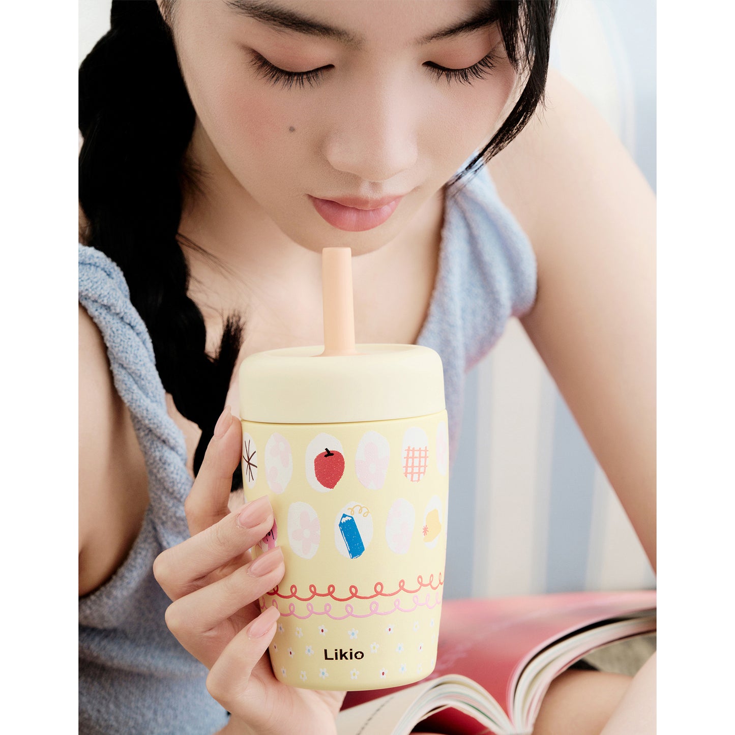 Polka Diary Colorful Doodle Tumblers