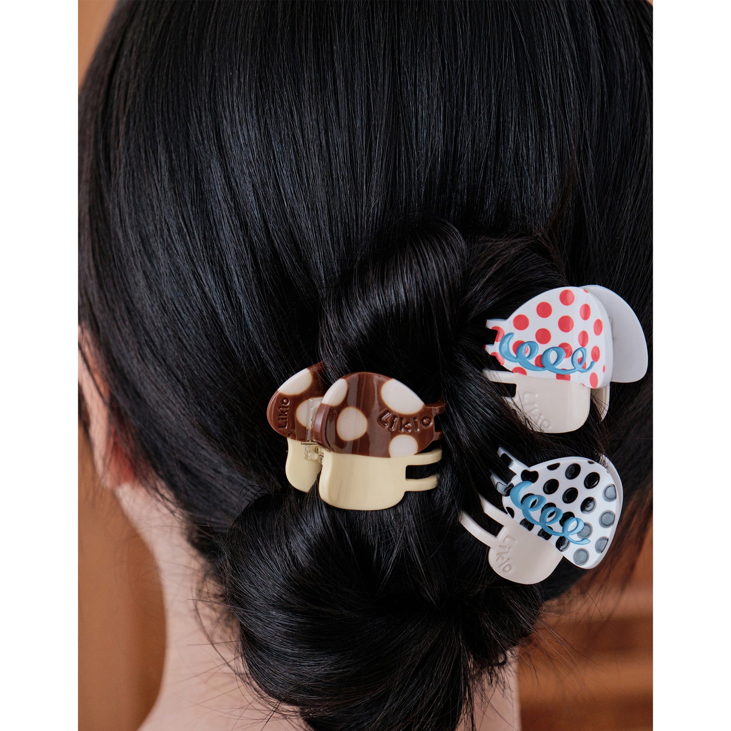 Fairy Forest - Colorful Mushroom Mini Clip