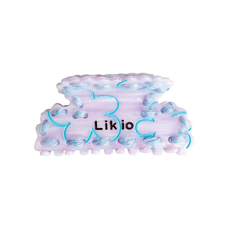 Glass Greenhouse Yarn Hair Claw