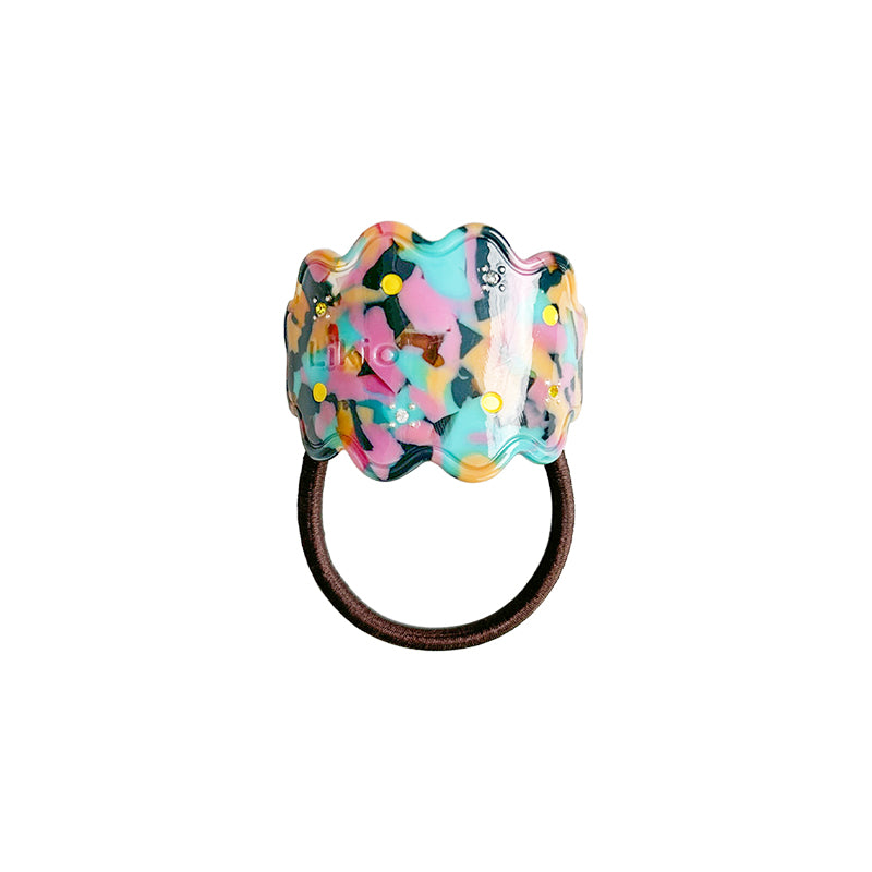 Festive Fortune Cookie Colorful Hair Tie