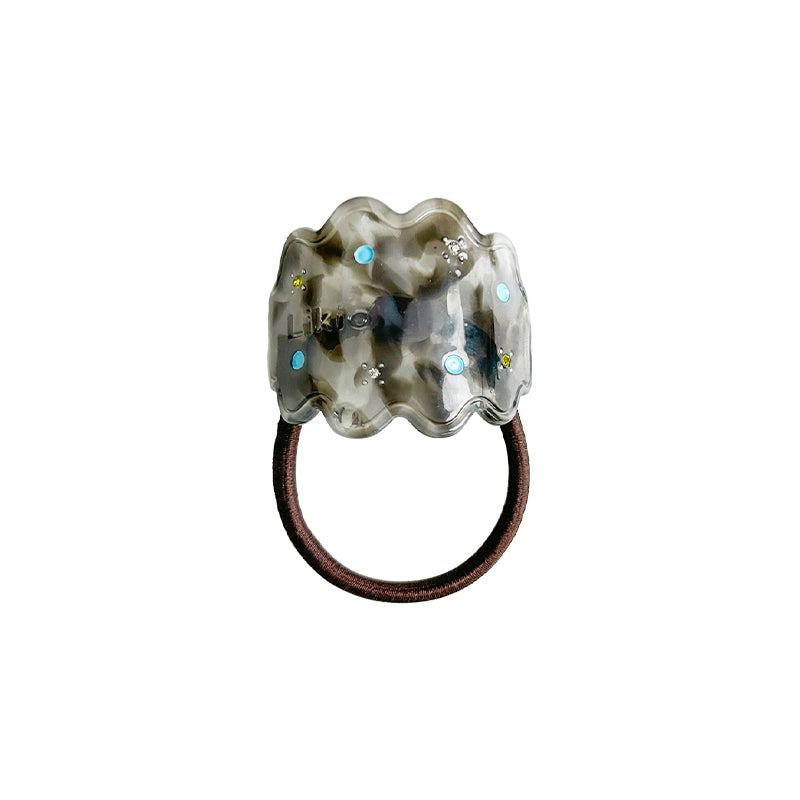 Festive Fortune Cookie Colorful Hair Tie