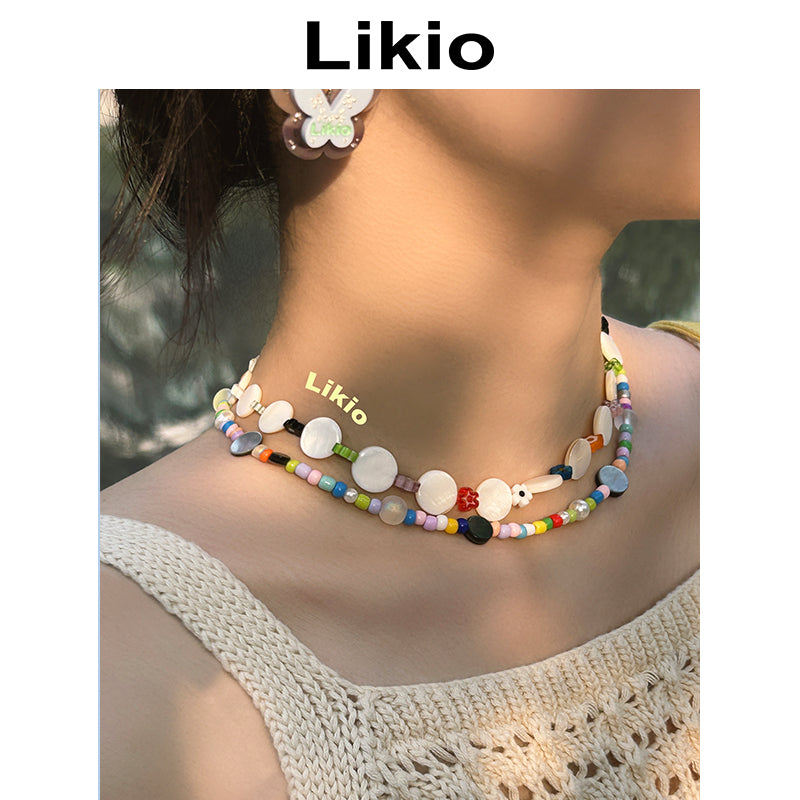 Ocean Dream Coral Myth Shell Necklace