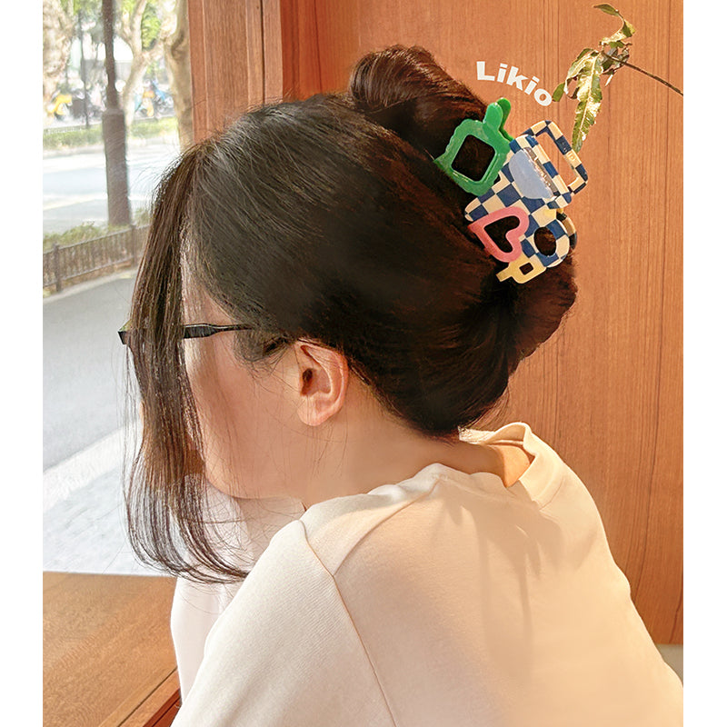 Mirror Collector Colorblock Hair Claw