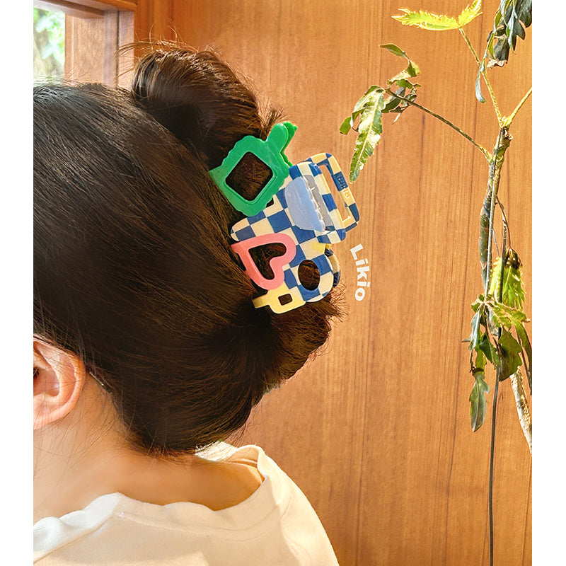Mirror Collector Colorblock Hair Claw