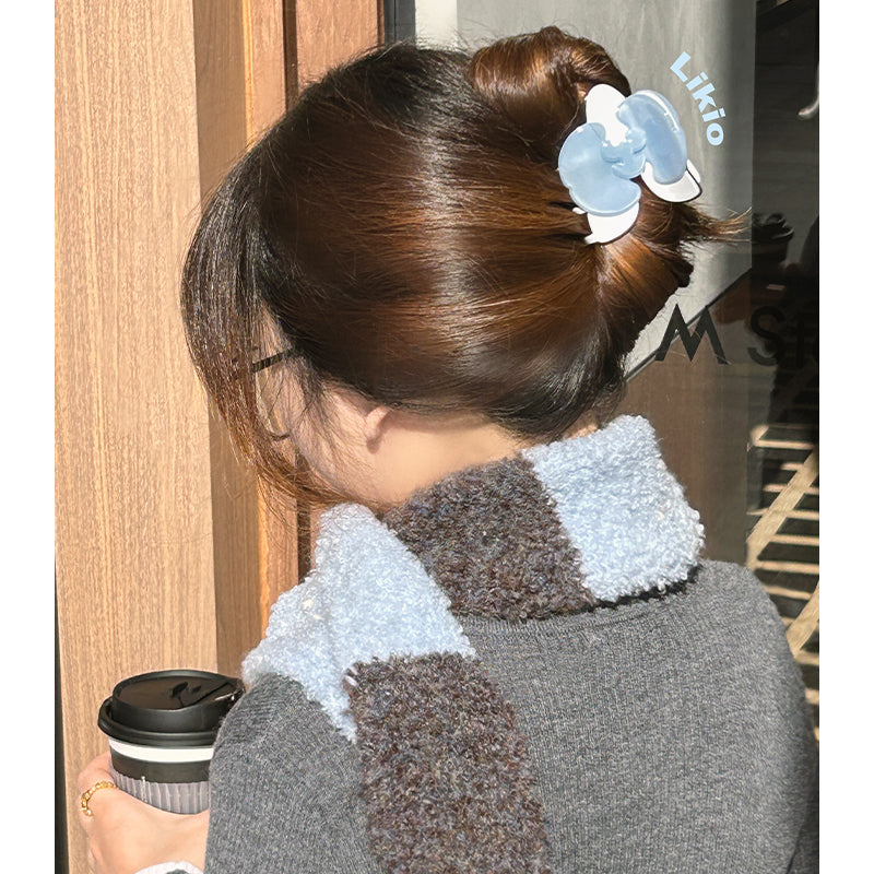 Orchid Multi-Layer 3D Hair Claw
