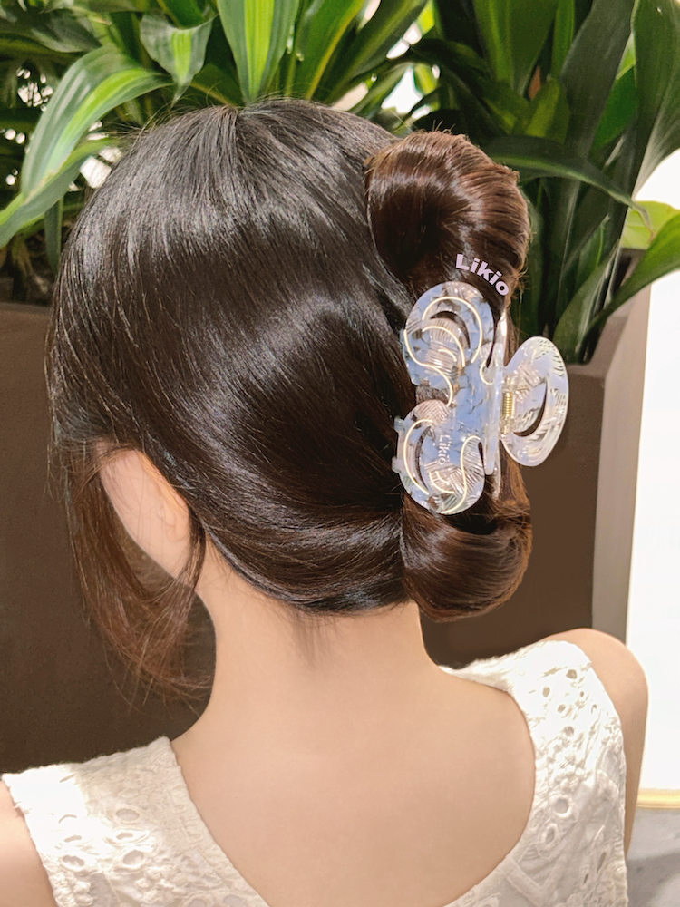 Spinning Fan Streamline Hair Claw