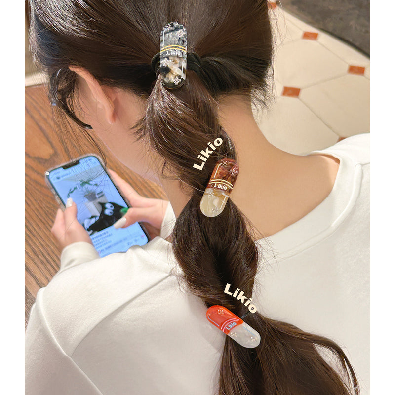 Emergency Pill Hair Clip