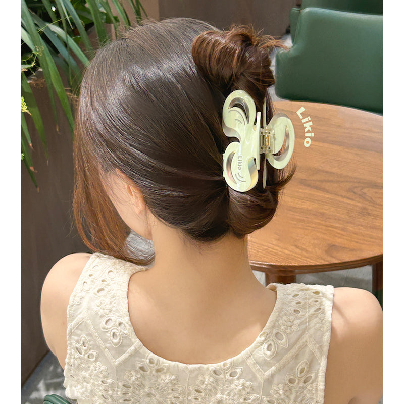 Spinning Fan Streamline Hair Claw
