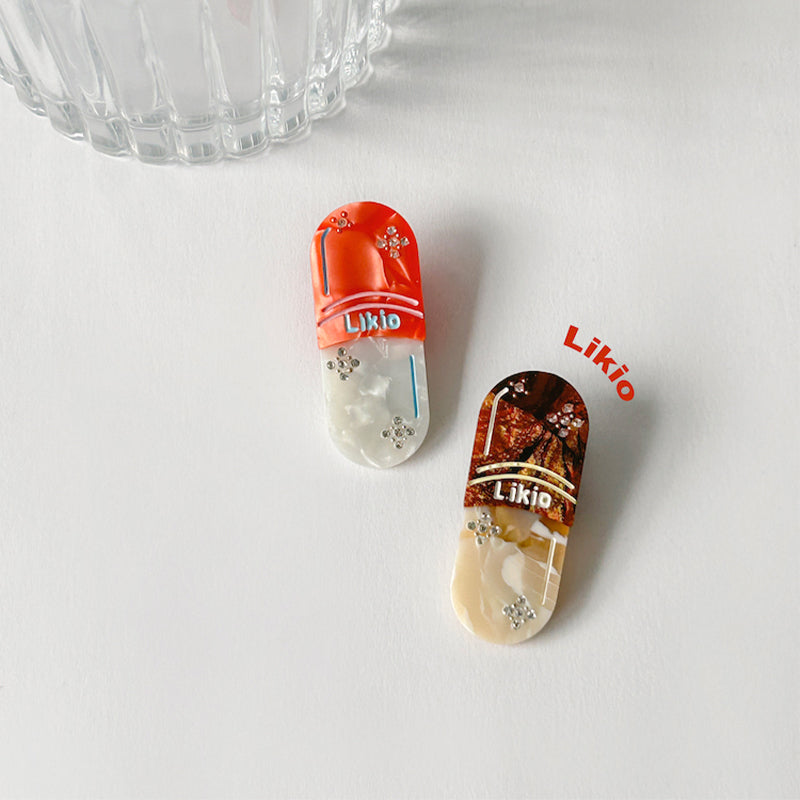 Emergency Pill Hair Clip