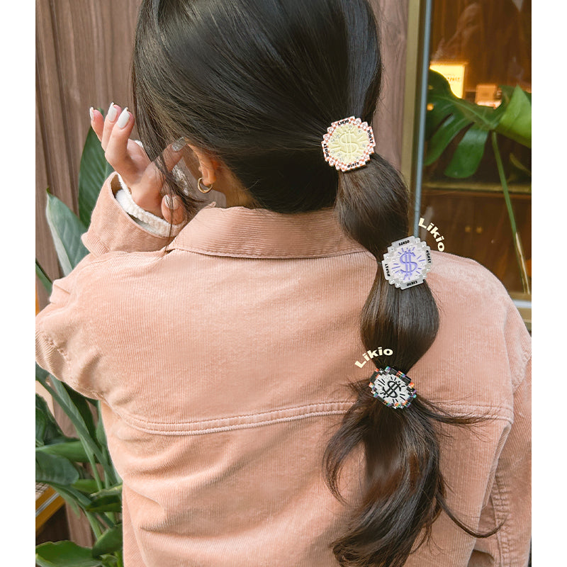 Gold Coin Hair Clip