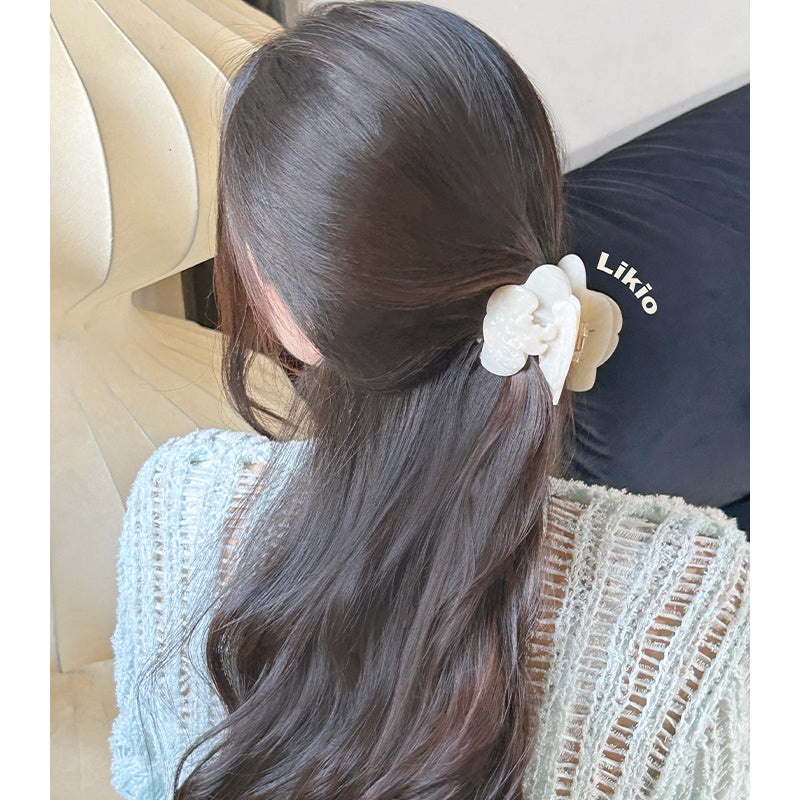 Orchid Multi-Layer 3D Hair Claw