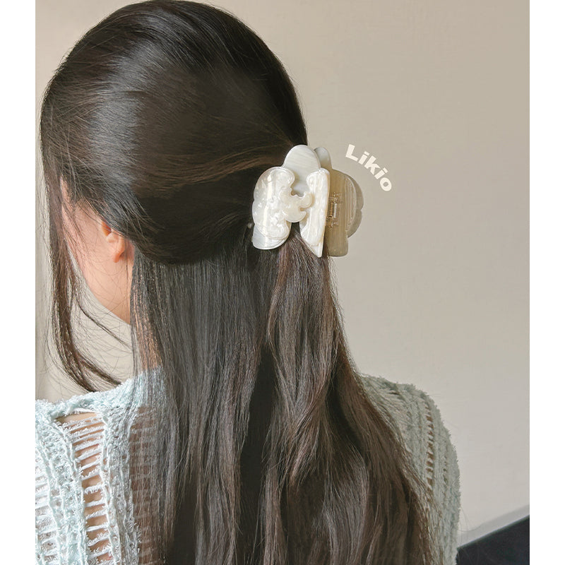 Orchid Multi-Layer 3D Hair Claw
