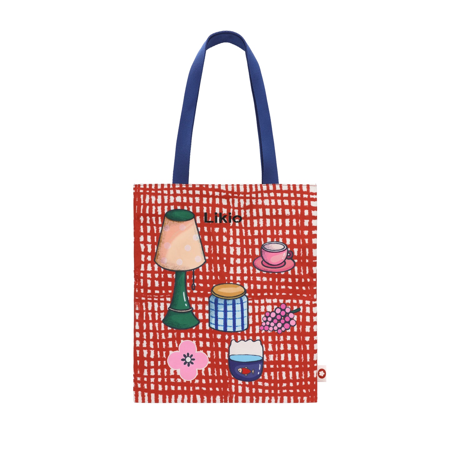 Likio x Xiaoxiao – Doodle Colorblock Tote