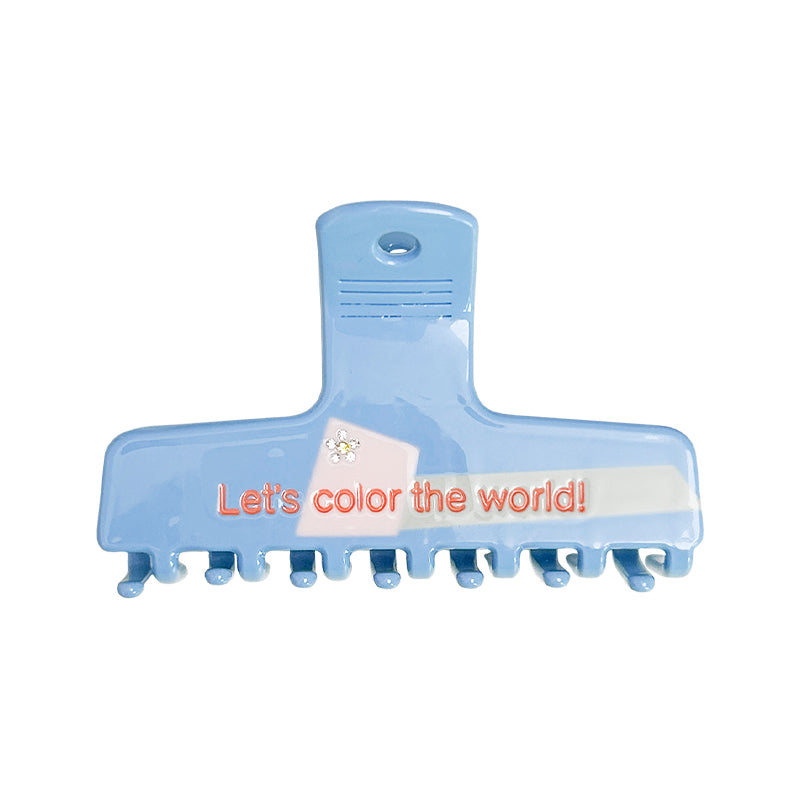 Stationery Series Retro Journal Clip Hair Claw