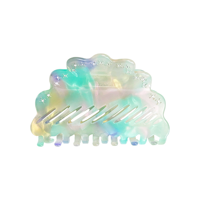 Moon in Water Starlight Wave Hair Claw
