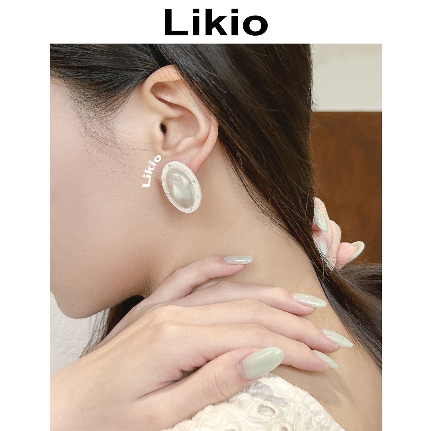 3D Gemstone Studs