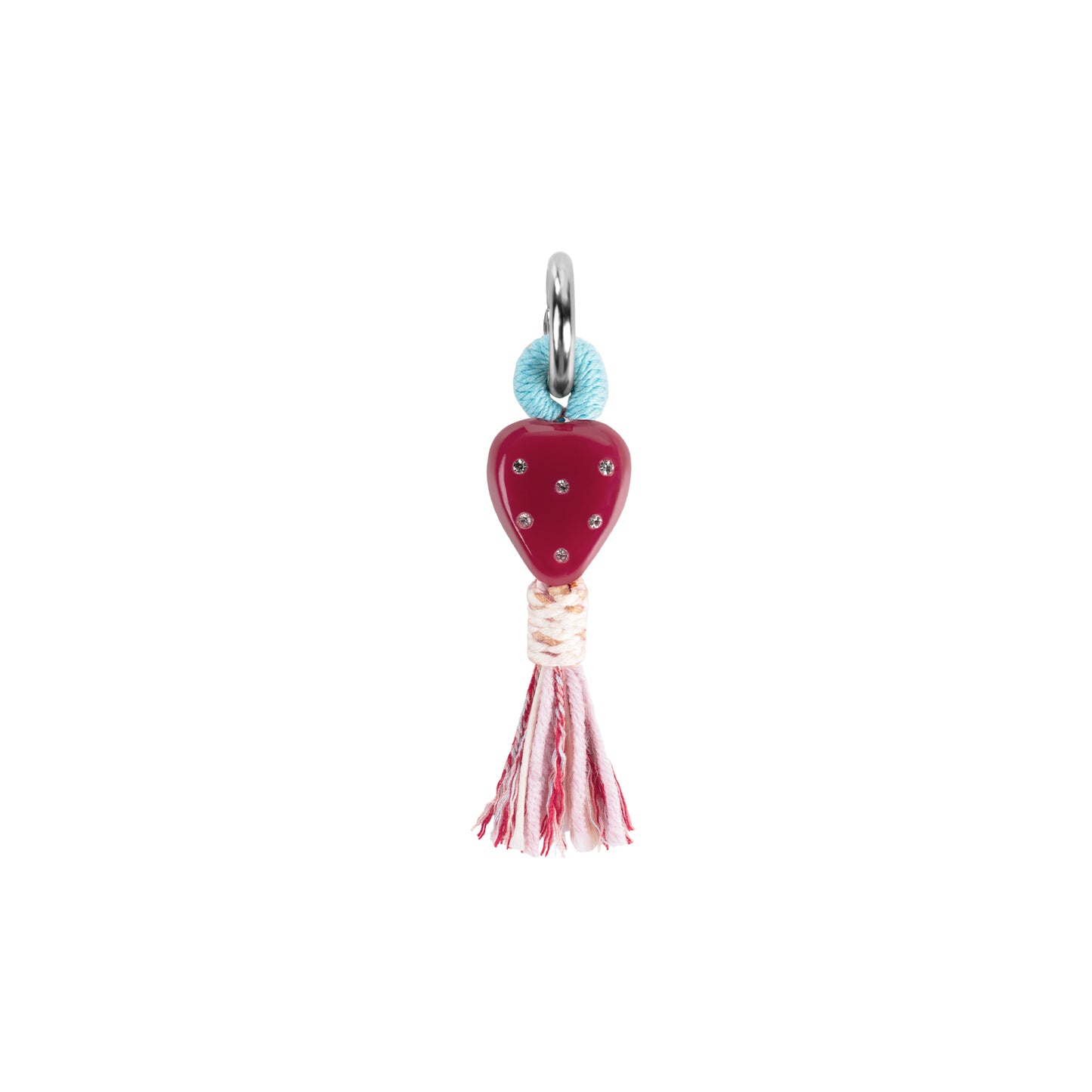Likio x Xiaoxiao – Carved Fruit Handwoven Tassel Charm