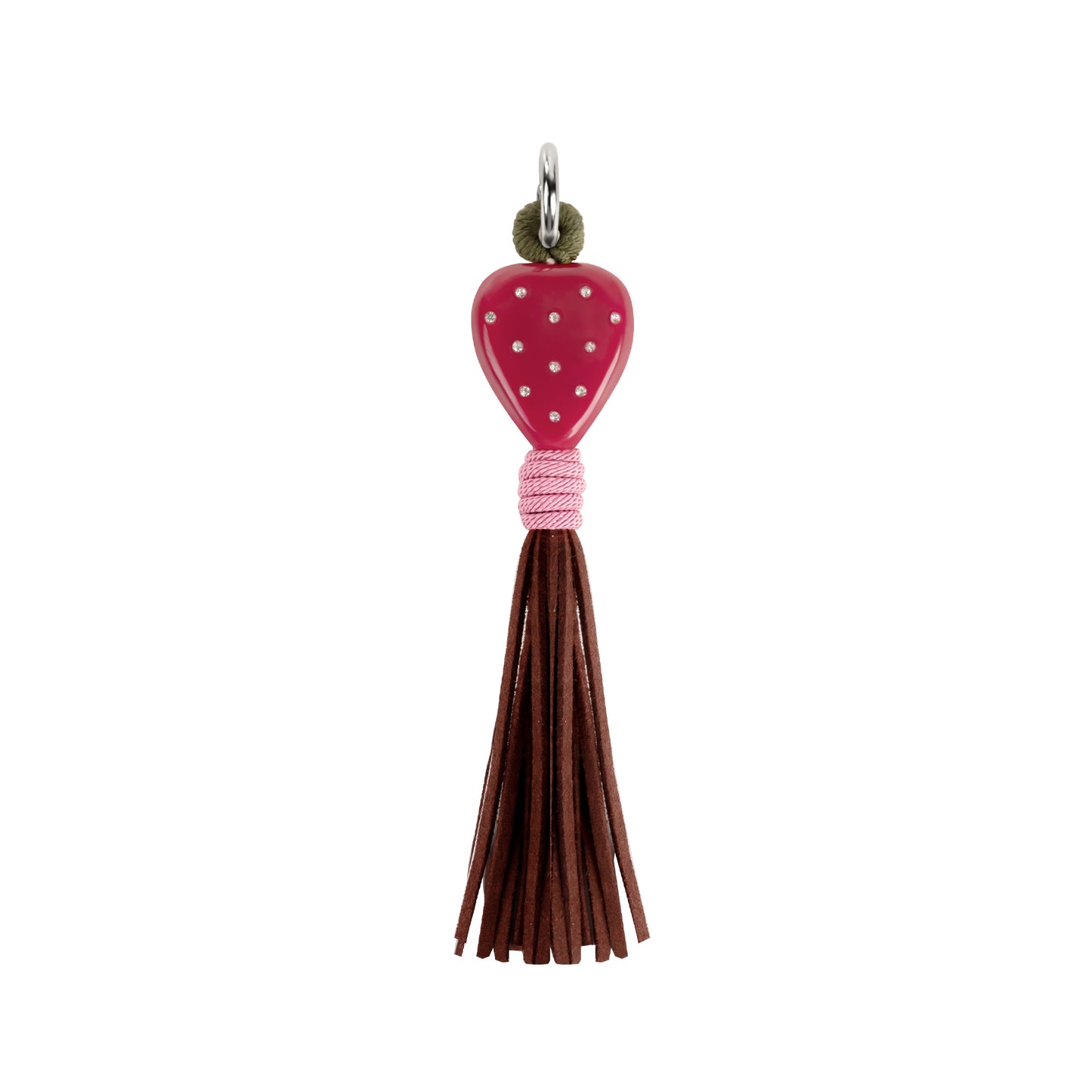 Likio x Xiaoxiao – Carved Fruit Handwoven Tassel Charm