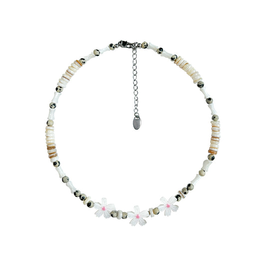 Garden gallery shell necklace