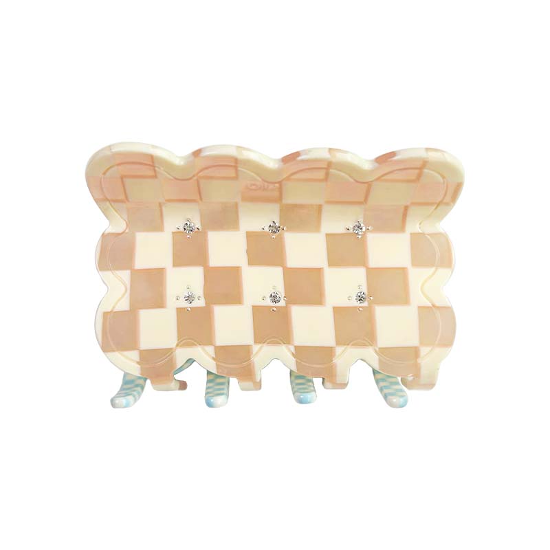 Sandwich Biscuit double faced Hair Clip