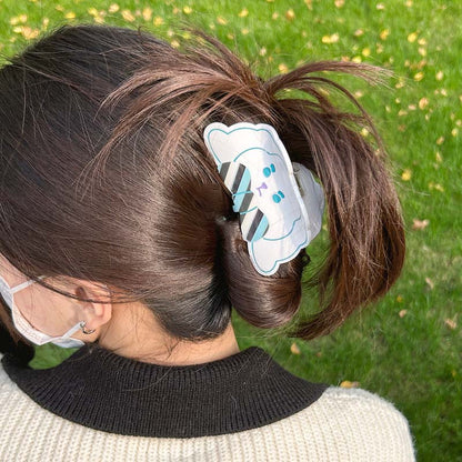 “Don't bother” bunny Hair Clip