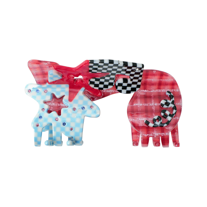 Festive Melody Colorful Hair Clip