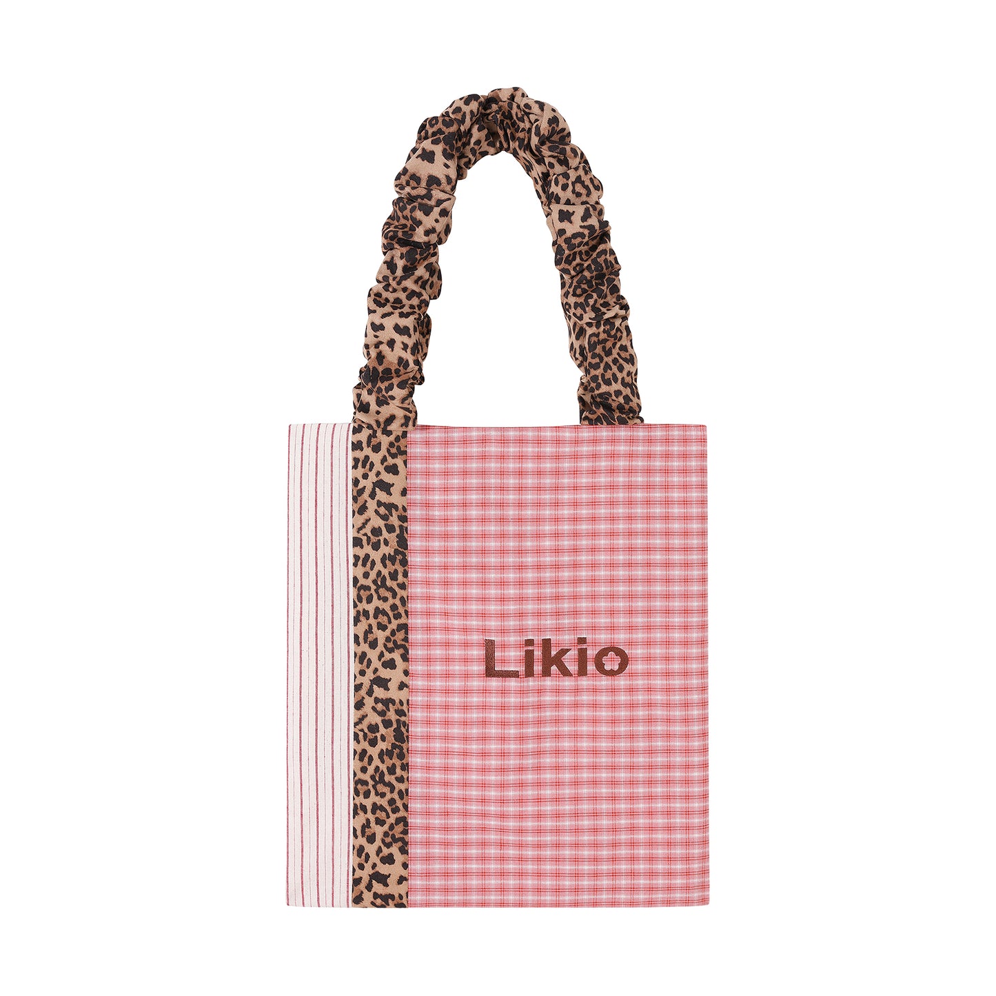 Likio “Light Pleats” Colour Patchwork Tote Bag