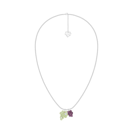 Likio Orchard Collection Twinkly Starfruit Crystal & Pearl Beaded Necklace