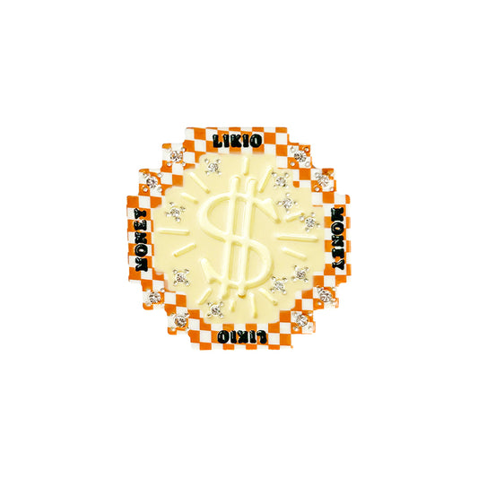 Gold Coin Hair Clip