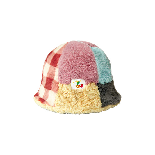 Patchwork Fluffy hat