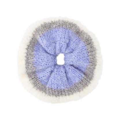 Merino Wool Colorful Knit Scrunchie
