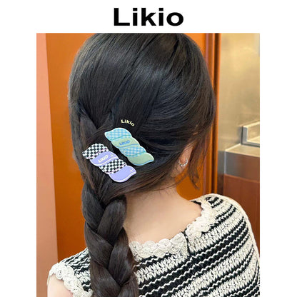 Cotton Candy Twist Hair Clip