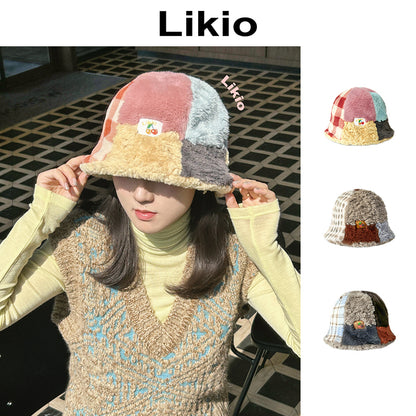Colorblock Pudding Hat