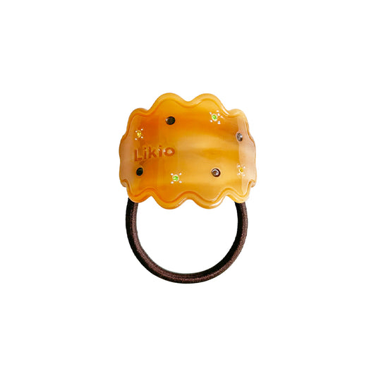Festive Fortune Cookie Colorful Hair Tie
