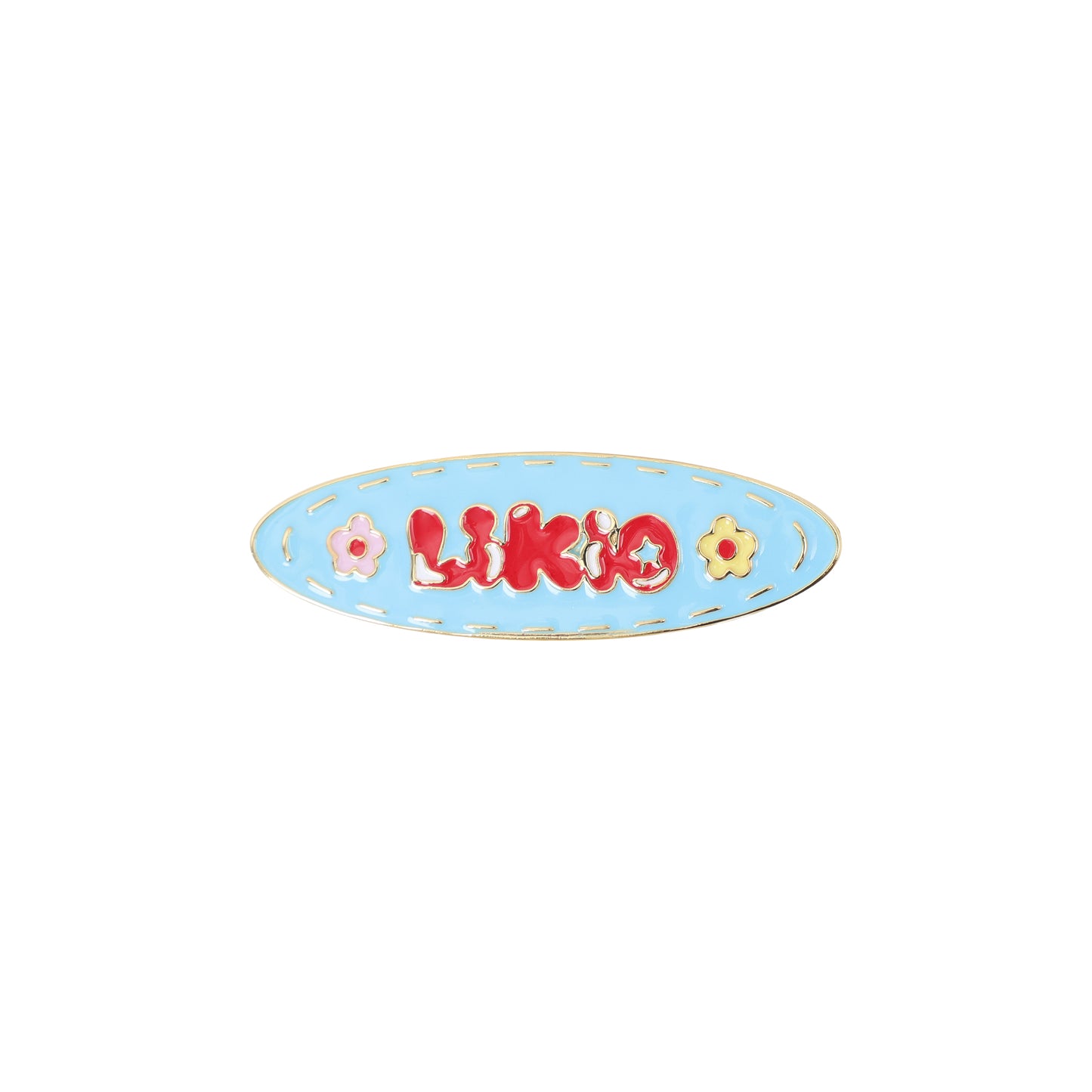 Freedom Kitchen Series Steam Graffiti Enamel Metal Hair Clip