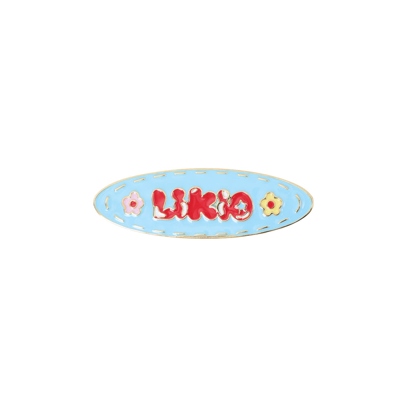 Freedom Kitchen Series Steam Graffiti Enamel Metal Hair Clip