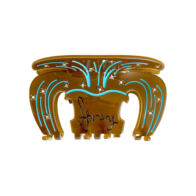 Lily Spring Water Shaped Hair Claw