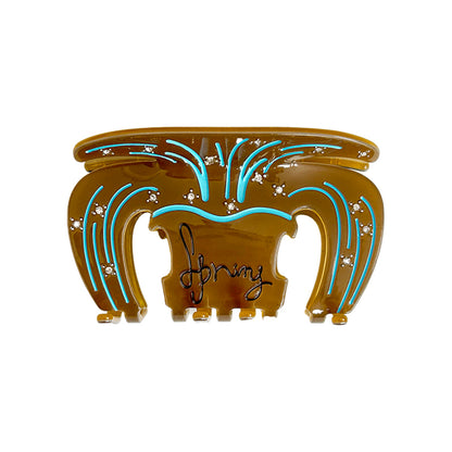 Lily Spring Water Shaped Hair Claw