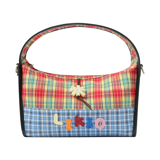 Starry Colorful Checkers Patchwork Handbag